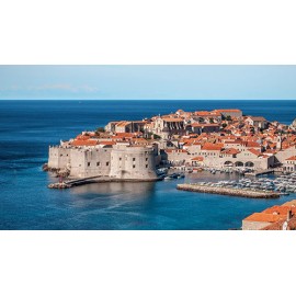 Fototapetas Jūrų pakrantės miestelis, Dubrovnikas, Kroatija